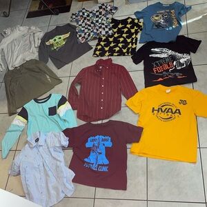 Boys shirt bundle (12) 7-8